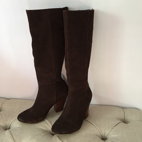 Matisse Shoes - Matisse brown suede tall boots